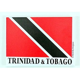 Trinidad & Tobago Flag Caribbean Fridge Collector's Souvenir Magnet 2.5" X 3.5"