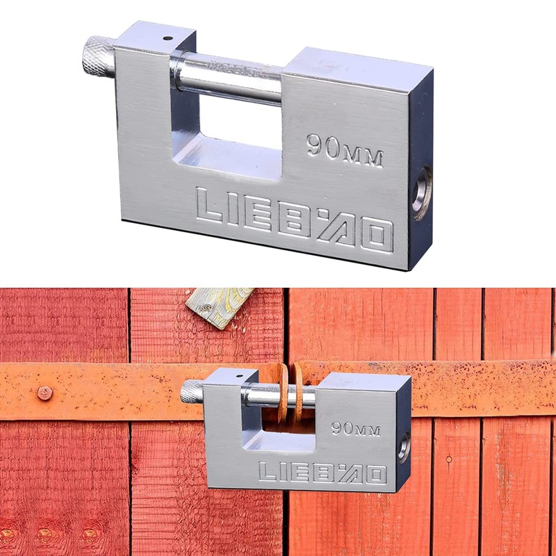 Heavy Duty Heavy Duty Rectangular Container Garage Shed Padlock with