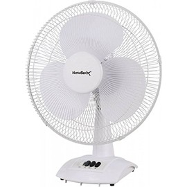 HOMEBASIX FT-40 3-Speed Oscillating Table Fan, 16-Inch