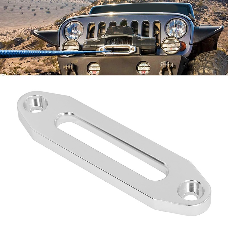 Solid Aluminium FairLead Schützt Synthetische Winterseile, die mit ATV -UTV