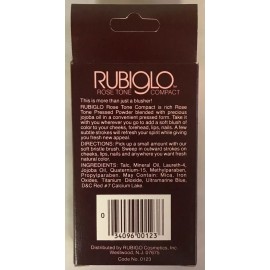 Rubiglo Lot of 6  pieces Rubiglo Powder Compact  - Rose Tone