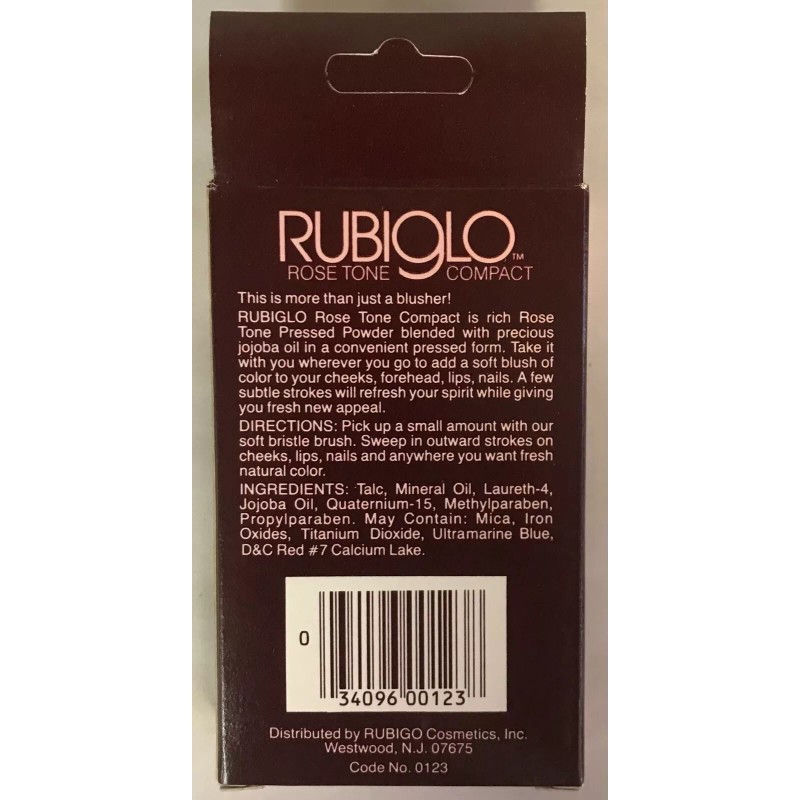 Rubiglo Lot of 6 pieces Rubiglo Powder Compact - Rose