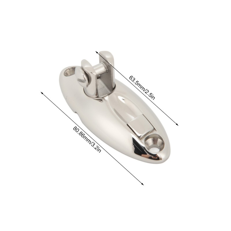 Rotative Swivel Mount 81 X 32mm Boat Quick Release Hinge
