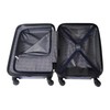 BAGS USA Rolling Carry-on Spinner, lightweight and fully Lined, vertical