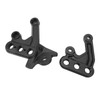 Motorcycle Foot Pegs Bracket Set Metal Construction Stable High Strength