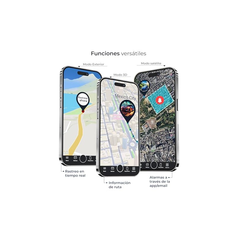 Salind Localizador GPS 4G con Imán para Coches, Maquinaria y