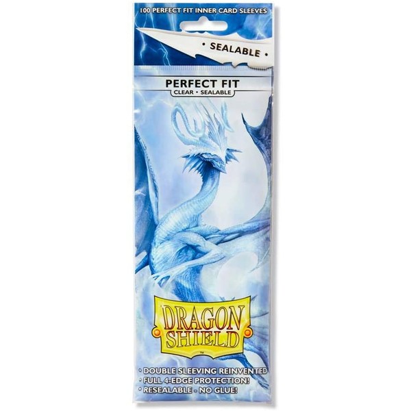 Dragon Shield Sleeves Sealable Clear (100)