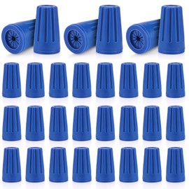 50PCS Waterproof Wire Nuts 22AWG-12AWG Wire Electrical Connectors, Outdoor Seal Electrical Twist Nut Caps Cable Terminal Connector for Landscape Light, Irrigation Valves, Wet Location Installation