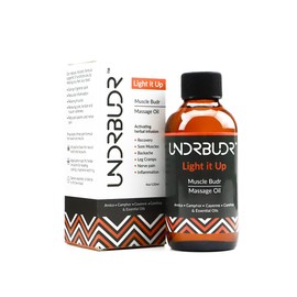 UNDRBUDR Activating Muscle Rub for Pre-Activity, Cayenne & Black Pepper Infused, Decreases “Lactic Burn”, Arnica + Comfrey & Essential Oils for Recovery and Repair 4oz