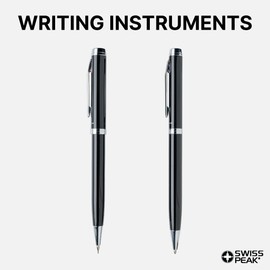 Swiss Peak - Kugelschreiber-Set Luzern (Einheitsgröße) (Schwarz)