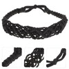 Beavorty Women Crochet Knit Headband Handmade Cotton Braid Hair Band