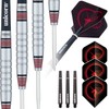 Unicorn Unisex Core Plus|Style 2|Steel Tip Darts, Silver / Black,