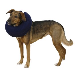 Kerbl Pet Dog Surg. Collar, inflatable, blue, neck circumf. 25-35 cm