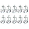 uxcell 10Pcs Conduit Hanger with Beam Clamp Fit for 3/4"(20mm)