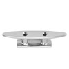 Stainless Steel Low Flat Top Boat Dock Cleat Marine Grade
