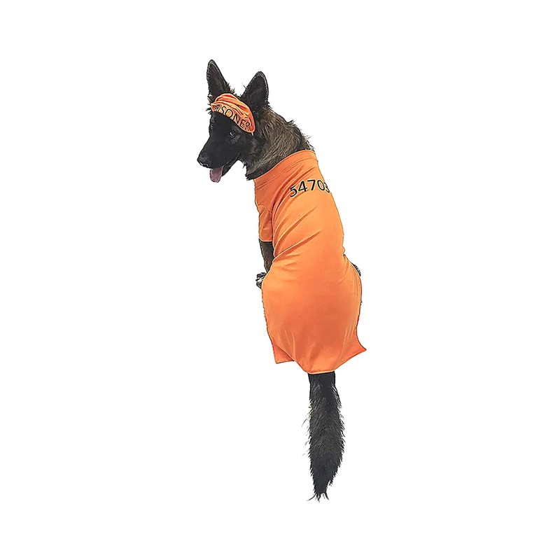 Midlee Orange Prisoner Costume (X-Large)