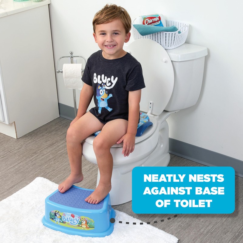 Bluey Bath Time Fun Set - Bath Finger Puppets, Vinyl