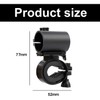 xiruiubao Torch Mount Bicycle, 360 Degree Rotatable Bicycle Light Holder