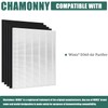 CHAMONNY D360 True HEPA Replacement Filter D3, Compatible with Winix