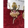 SUGARFIX by BaubleBar Christmas Ballerina Drop Earrings - Metallic Gold