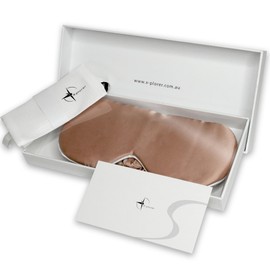 X-plorer Premium Silk Eye Mask (Travel Edition) | OEKO-TEX Certified, Natural, 99% Darkness, Adjustable Silk-Strap, for Adults and Children | Ideal Silk Sleep Mask and Travel Accessories | RGD