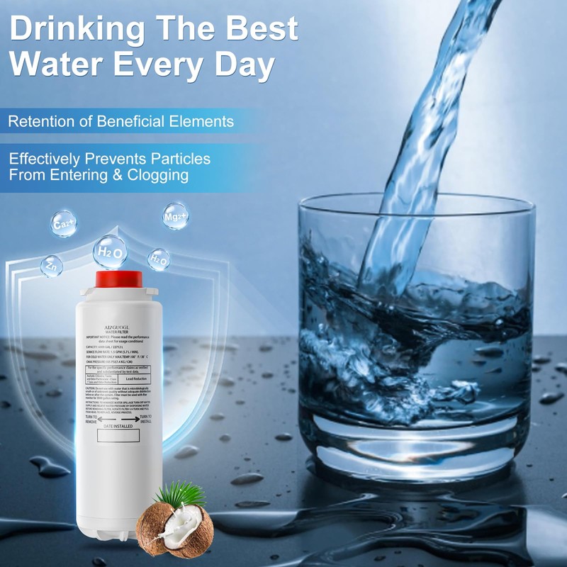 AIZGUOGL Compatible with 51600C2PC Filter, Replace for Elkay Water Filter