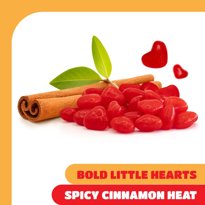 Cinnamon Imperial Hearts - 2 Pound Bulk Pack - Red