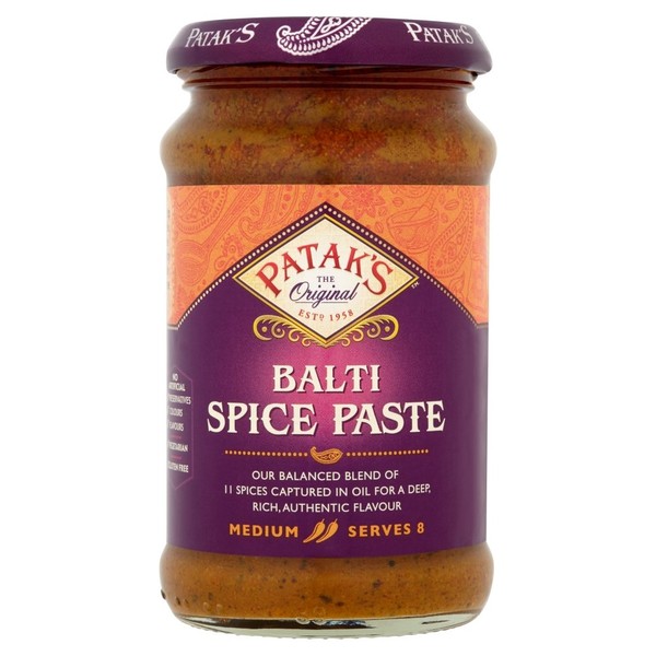 Patak's Balti Spice Paste 283g (Pack of 6)