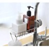PreAsion Stainless Steel Detachable Hanging Faucet Drain Rack for Kitchen