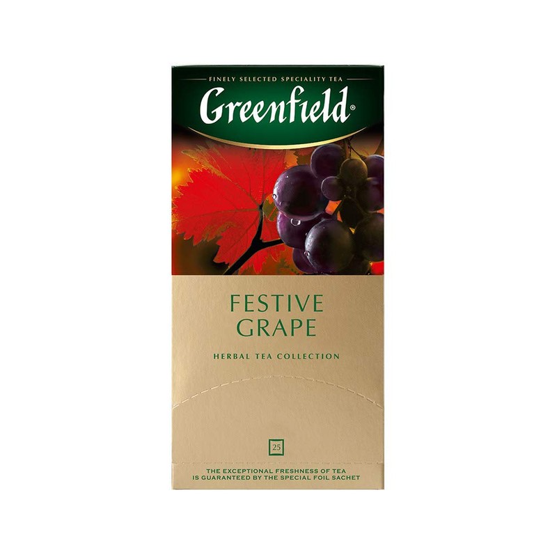 Greenfield Festive Grape Herbal Tea Fruit & Herbal Collection 25