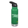 Klean Kanteen Classic Kids Insulated Water Bottle 355ml, Dino Skate