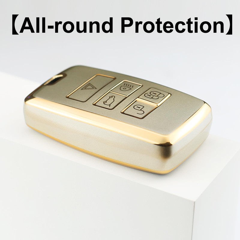 QIULIFAN Key Cover TPU Key Case with Keyring for Range