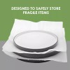 100 Wrap Foam Sheets 12"X12"x1/16" + Free Fragile Stickers
