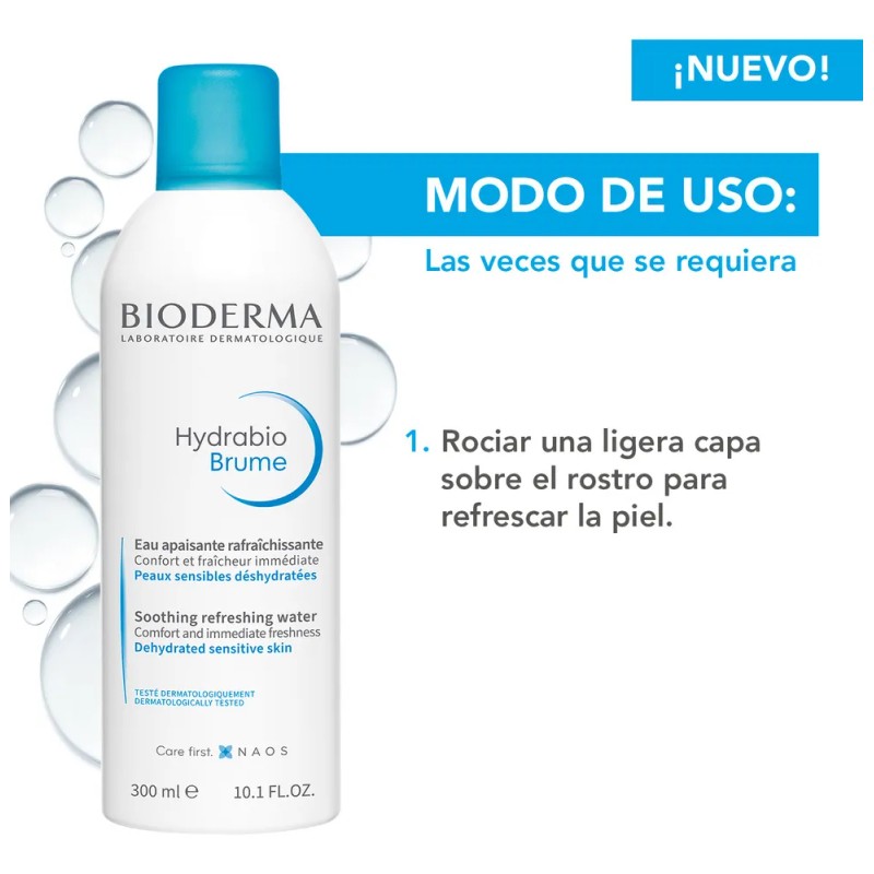 Hydrabio Bruma Refrescante Hydrabio 300 ml para Piel Deshidratada