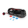 Nilight 20 Inch 126W Spot Flood Combo LED Light Bars