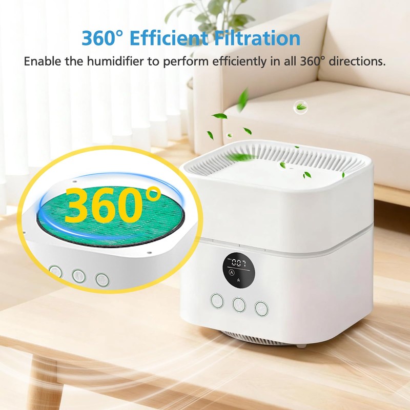 WG-03 Replacement Filters for HomBreez WG-03/WG-03-S/F-WG Air Purifier