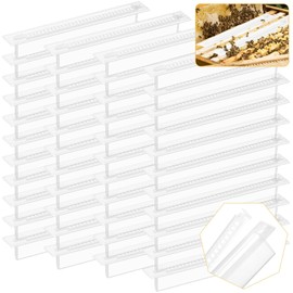 Qualirey 50 Packs Reusable Hive Beetle Trap, Plastic Blaster Beetle Traps for Beehives Beekeeping Tools, Beekeeping Supplies