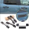 car-attention Front & Rear Tailgate Door Handle Cover Trim Accessories For