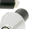 Vicma Handlebar Vibration Dampers/Bar Ends Short 17.5 mm - Silver