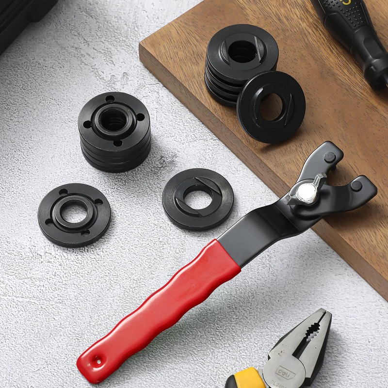Hicarer 25 Pcs Angle Grinder Nut Angle Grinder Wrench Kit