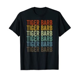 Tiger Barb Fish Retro T-Shirt