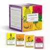 Premium Organic Fruit Green Tea Sampler, 100 Count Assorted Tea