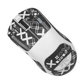 For VGN Dragonfly F1 Pro Max Mouse Grip Tape [NOUKAJU] Dragonfly F1 Pro Max Gaming Mouse Anti-Slip Grip Tape Ultra Thin Super Absorbent Anti-Slip Tape for Gaming Mouse (Black)