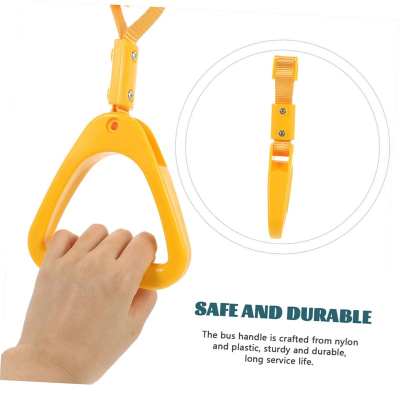 ibasenice 2pcs Bus Handle Disability Hand Hook Bus Hand Straps