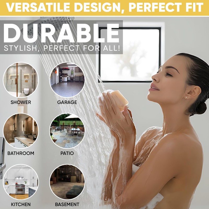 4 ¼” Champagne Bronze Snap-in Shower Drain Cover - New