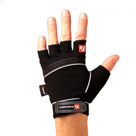 barnett half finger bike gloves BG-04 for competition, size M, black