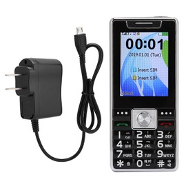 M499 Straight 2.4-inch HD Screen Flashlight Double Card Elderly Cellphone