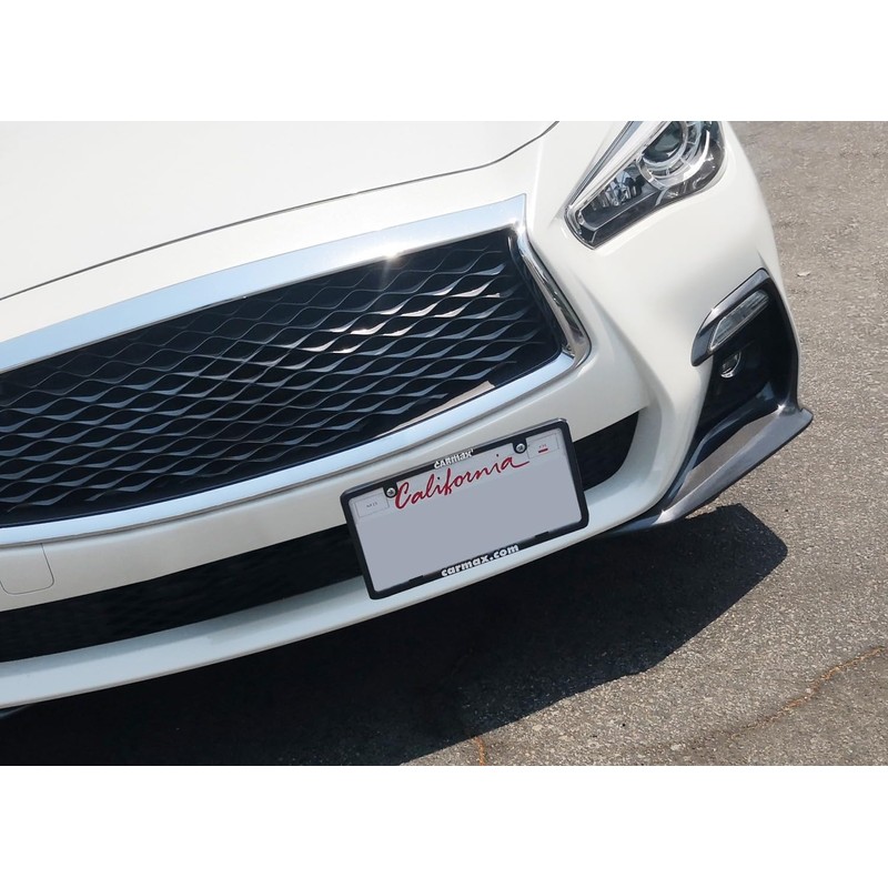 iJDMTOY No Drill Front Grille Mesh Mount License Plate Relocator