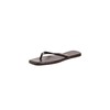 TKEES Women's Square Toe Lily Flip-Flop, Carob Croc, 9