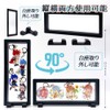 OUXEE Rubber Strap Acrylic Key Holder Storage Display Stand -